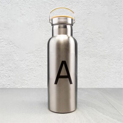 Monogram Metal Drink Bottle