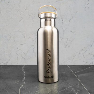 Title Name Metal Drink Bottle