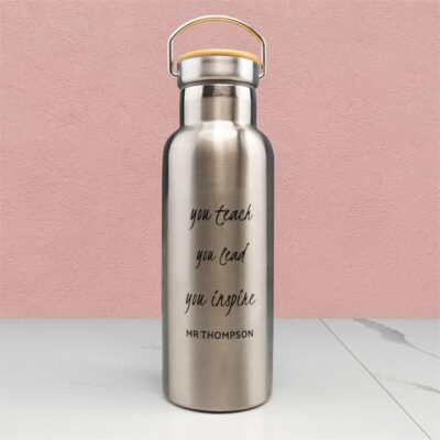 Inspire Message Metal Drink Bottle