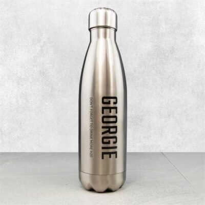 Custom Message Steel Drink Bottle