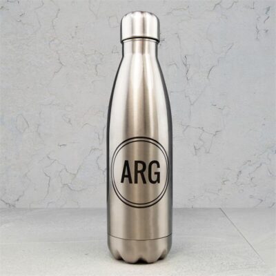 Circular Monogram Steel Drink Bottle