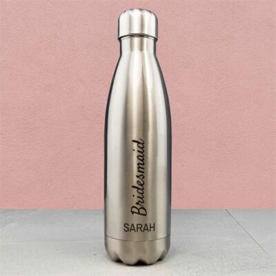 Title Name Steel Drink Bottle