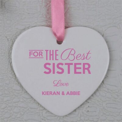Only For The Best Heart Ornament