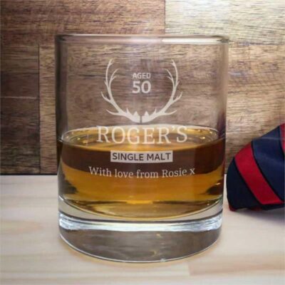 Personalised Single Malt Glass