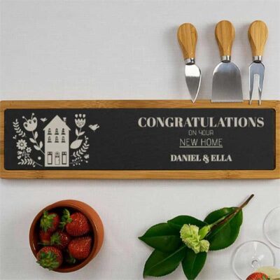 Housewarming Slate Cheese Board