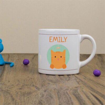 Orange Kitty Children's Mug