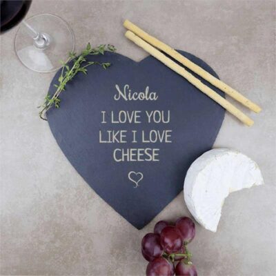 I Love You Like Heart Slate