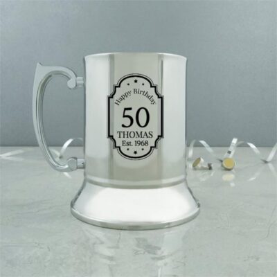 Happy Birthday Traditional Tankard