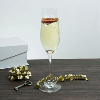 Personalised Key Crystal Flutes
