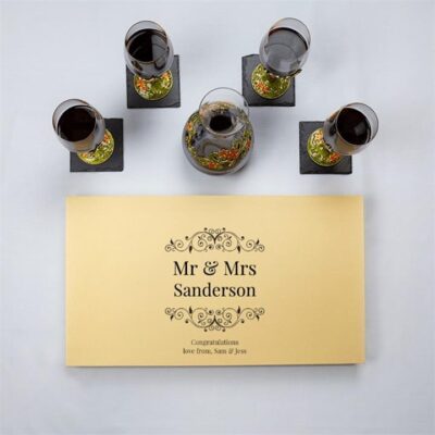 Wine Decanter Personalised Dragonfly Set