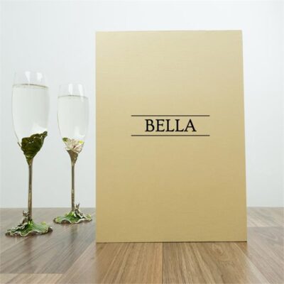 Frog Crystal Champagne Flutes