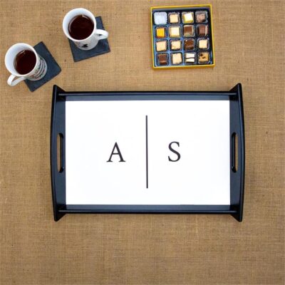 Initials Personalised Serving Tray